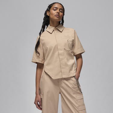 Košeľa Jordan Jordan Shirt Béžová | FN5766-244, 0