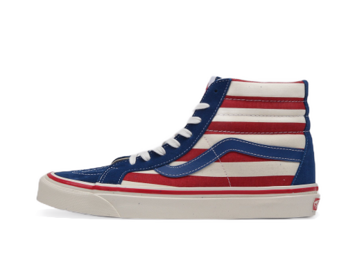 Skateboarding Vans SK8 - Hi 38 DX Anaheim Factory OG Červená | VN0A38GFXKI1