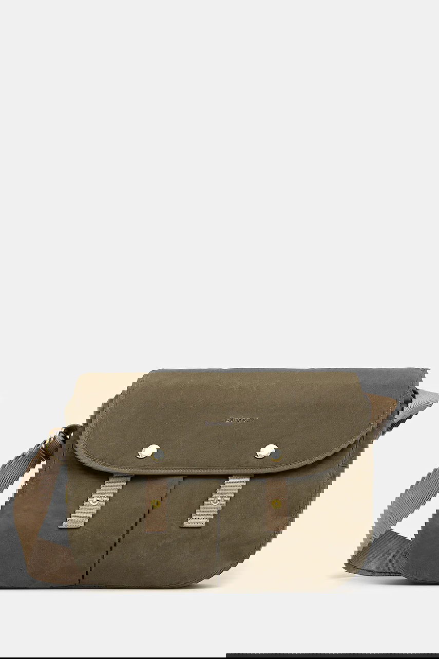 Taška cez rameno Barbour Barbour Transport Riever Crossbody Bag Zelené | UBA0745, 0