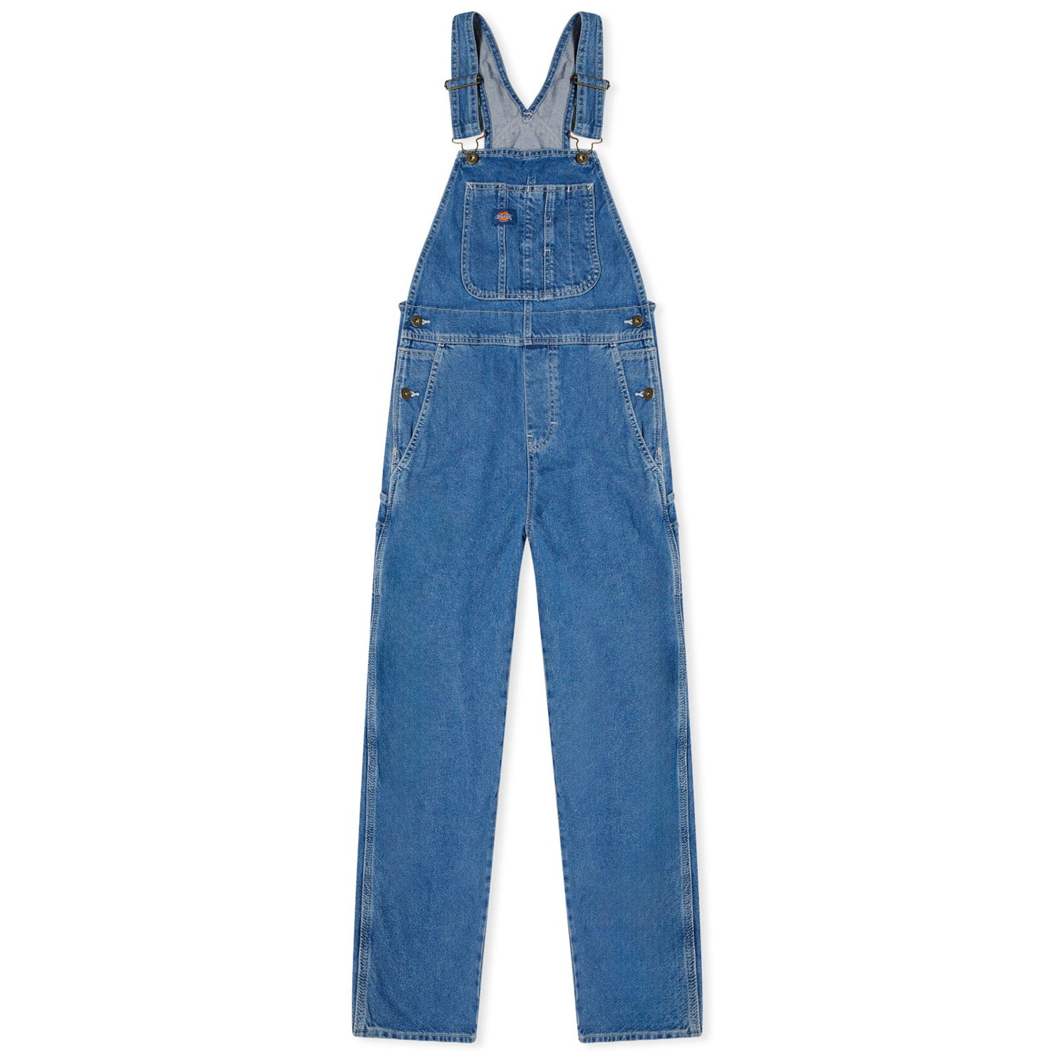 Nohavice Dickies Classic Denim Bib Modrá | DK0A4XYCCLB1, 0
