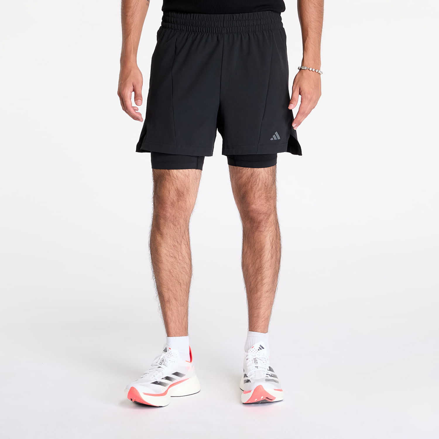 Šortky adidas Performance Training Yoga Training Two-in-One Shorts Čierna | IY1632, 0