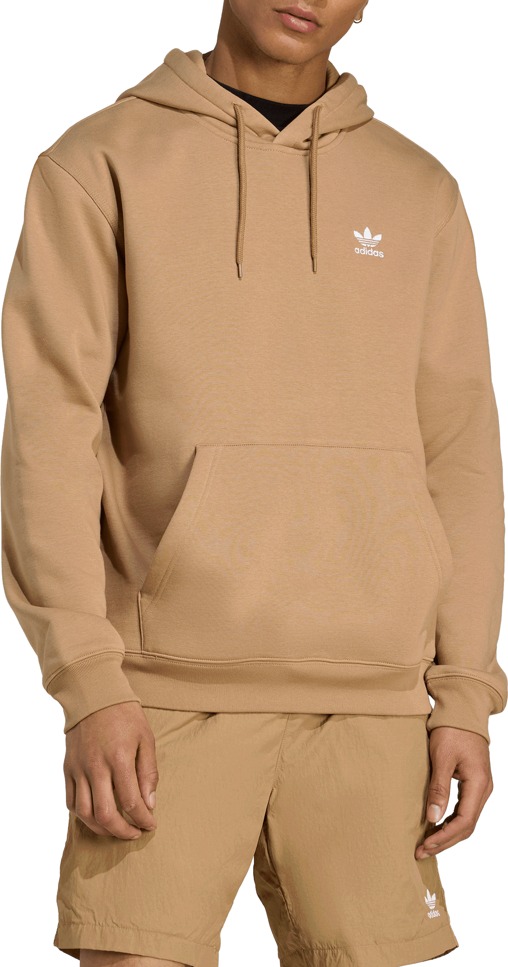 Mikina adidas Originals adidas Originals Trefoil Essentials Loose Hoody Béžová | jw1111, 1
