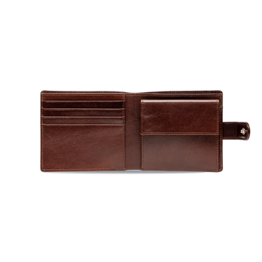 Peňaženka Vasky Fredy Dark Brown Leather Wallet Hnedá | A-0037-004, 2