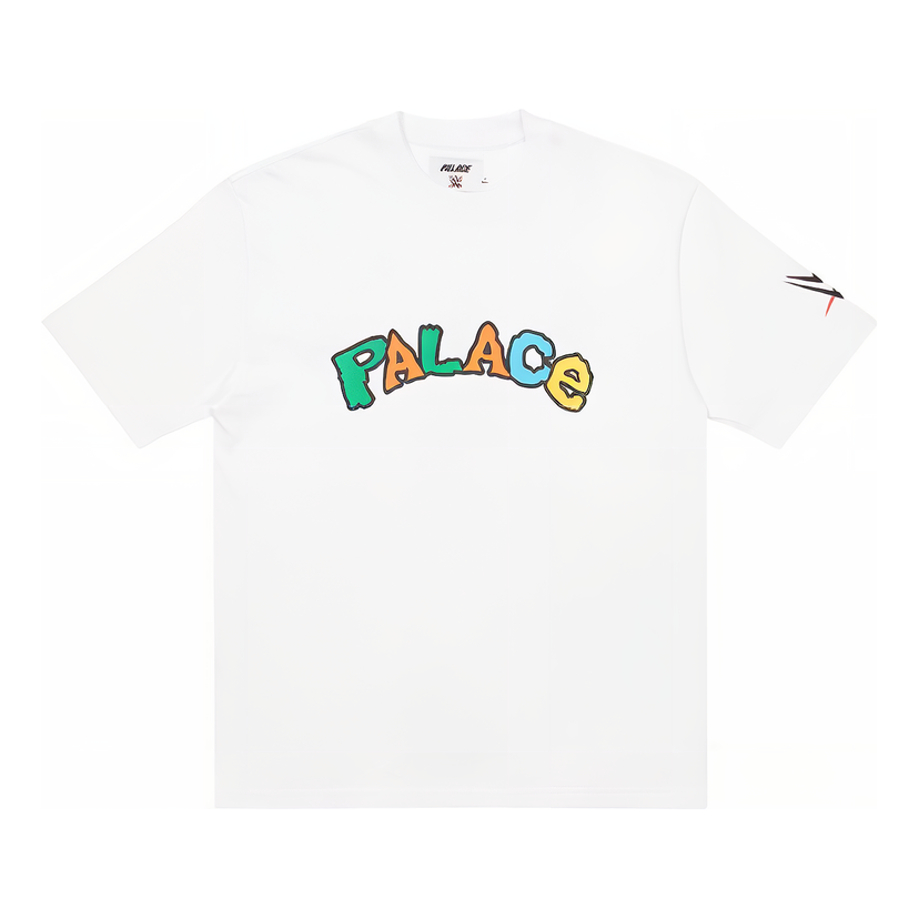 Tričko Palace Collaboration Graphic T-shirt Biela | P22TS460