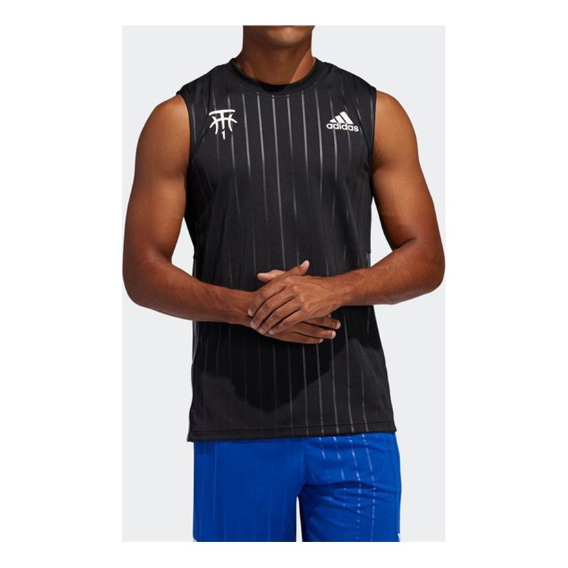 Dres adidas Originals Tracy McGrady Basketball Training Vest Čierna | FH7724, 0