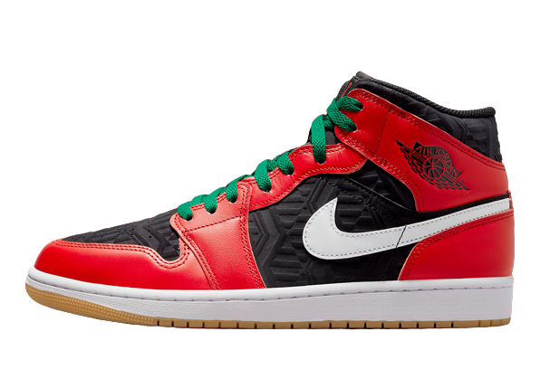 Tenisky a topánky Jordan Air Jordan 1 Mid "Christmas" Červená | DQ8417-006, 1