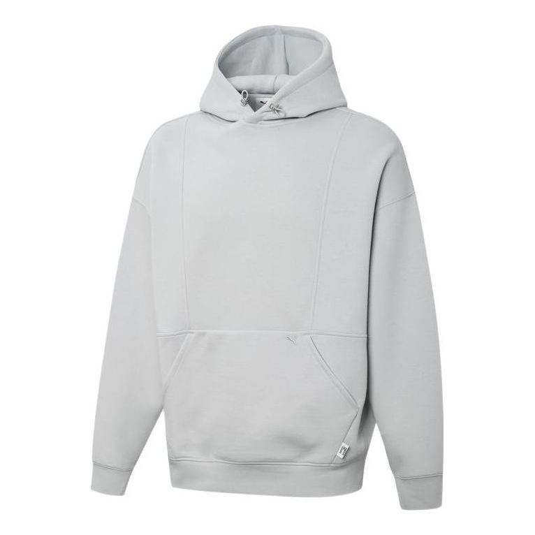 Mikina Puma MMQ Knit Pullover Hoodie Šedá | 534673-19
