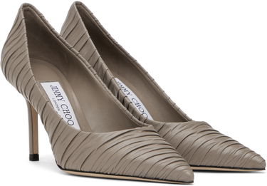 Tenisky a topánky Jimmy Choo Jimmy Choo Love 85 Ruched Pumps Šedá | LOVE 85, 3