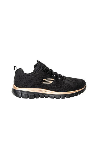 Tenisky a topánky Skechers Get Connected W Čierna | 12615-BKRG, 0