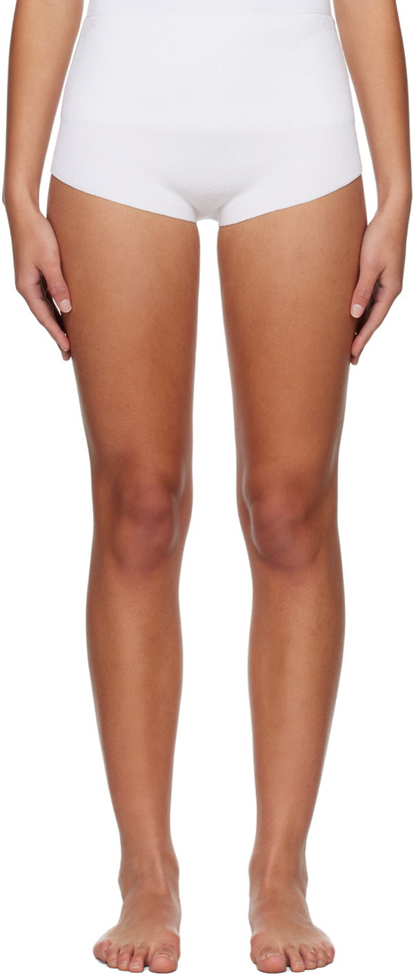 Nohavičky The Row Ausra Knit Briefs Biela | 6884-Y224, 0