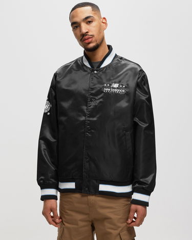 Bunda New Balance Hoops Invitational Jacket Čierna | MJ31580_BK, 1