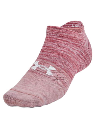 Ponožky Under Armour Essential No Show 3-pack Ružová | 1361459-697