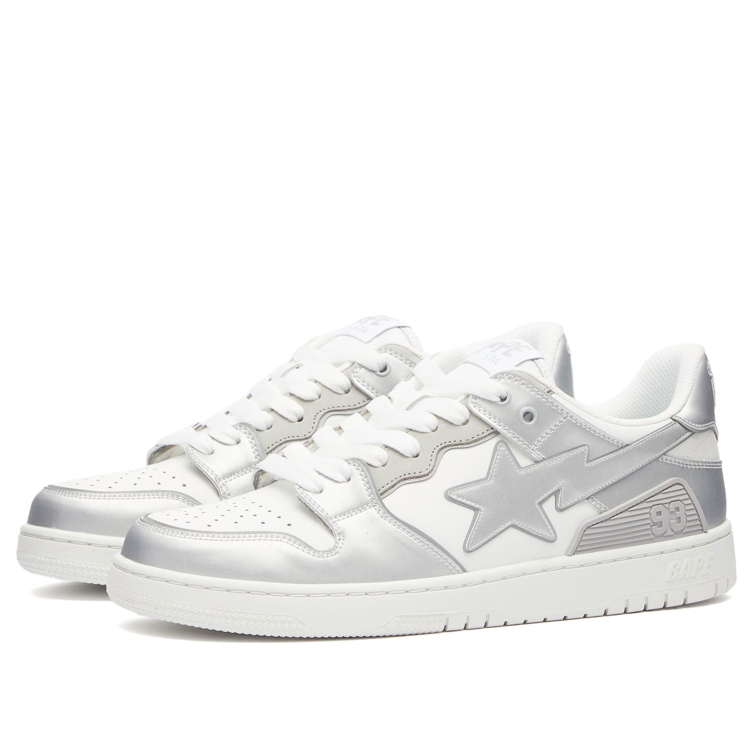 Tenisky a topánky BAPE A Bathing Ape SK8 Sta Metalická | 001FWK301311M-WHT, 0