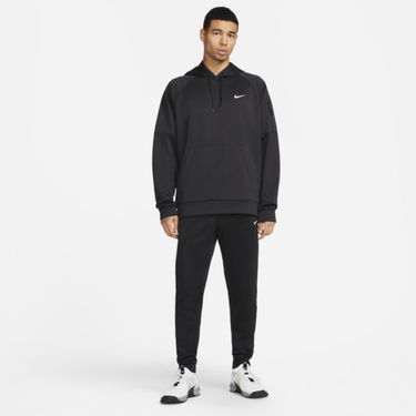Mikina Nike Therma-FIT Pullover Fitness Hoodie Čierna | DQ4834-010, 3