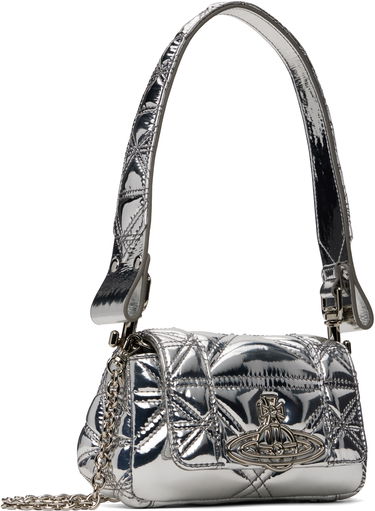 Kabelka Vivienne Westwood Vivienne Westwood Small Hazel Quilted Shoulder Bag Metalická | 4603000IW-S0024-, 1