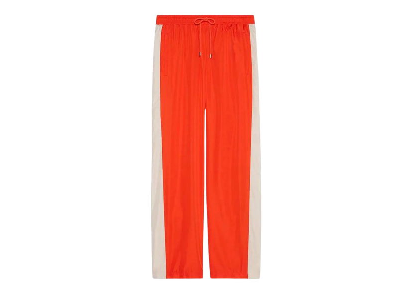 Tepláky Gucci Tape Detail Track Pants Orange Oranžová | 693026 XJEDC 7387