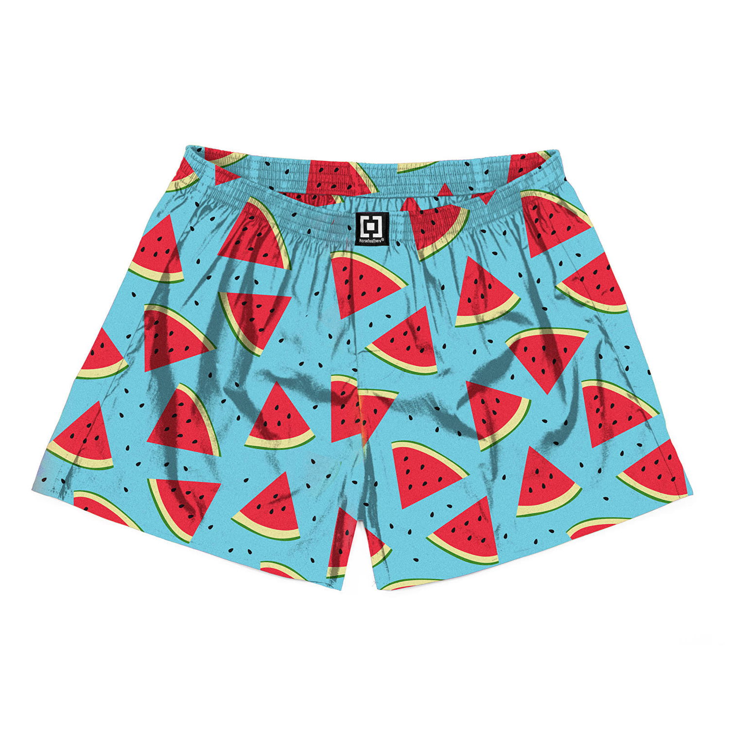 Boxerky Horsefeathers Boxers Manny Boxer Shorts Melon Modrá | AA1035Y, 0