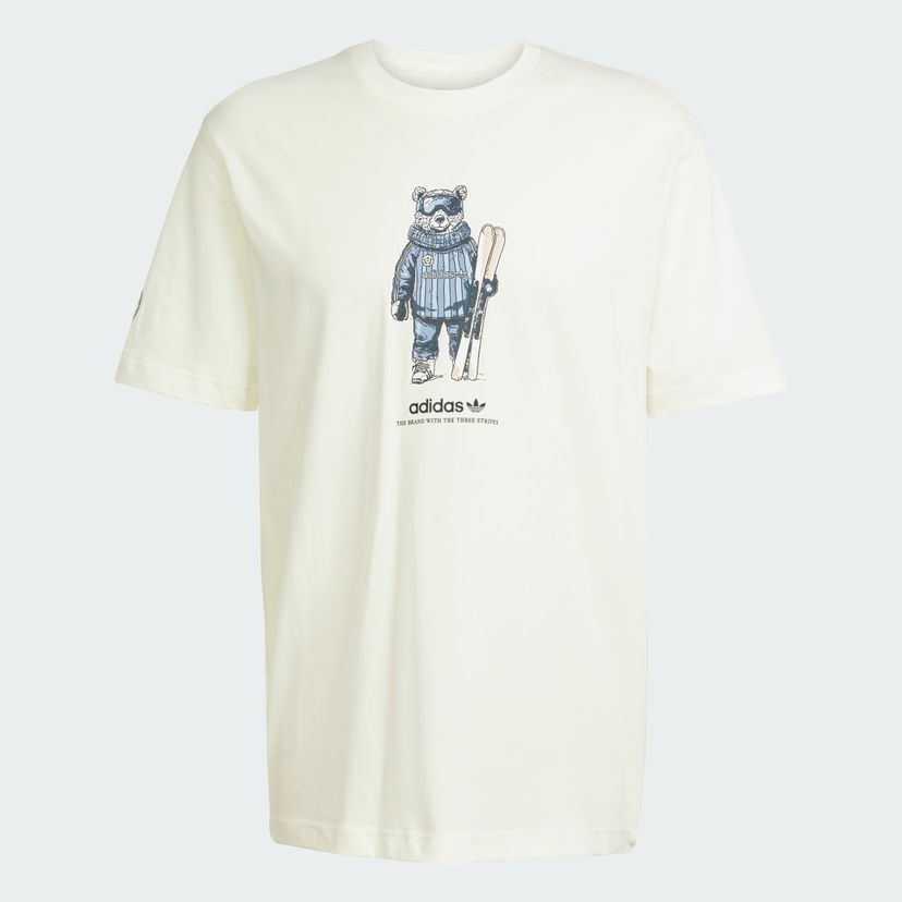 Tričko adidas Performance Winter Sports Ski Bear Graphic T-Shirt Biela | KC3519