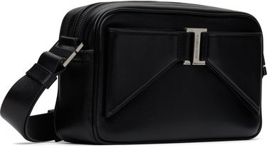 Taška cez rameno Dolce & Gabbana Dolce&Gabbana Calfskin Crossbody Bag Čierna | BM2386AV956, 2