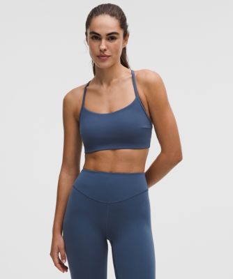 Podprsenka lululemon Evolve Flow Y Light-Support Bra C/D Cups, Size L Modrá | prod20005495, 5