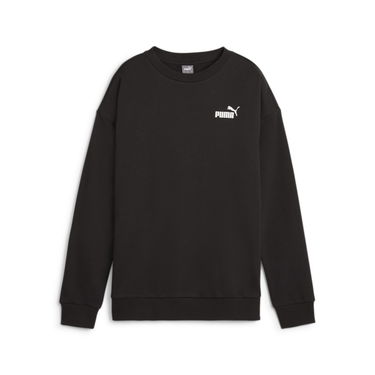 Sveter Puma Relaxed Small Logo Crew Sweatshirt Čierna | 678742-01, 0