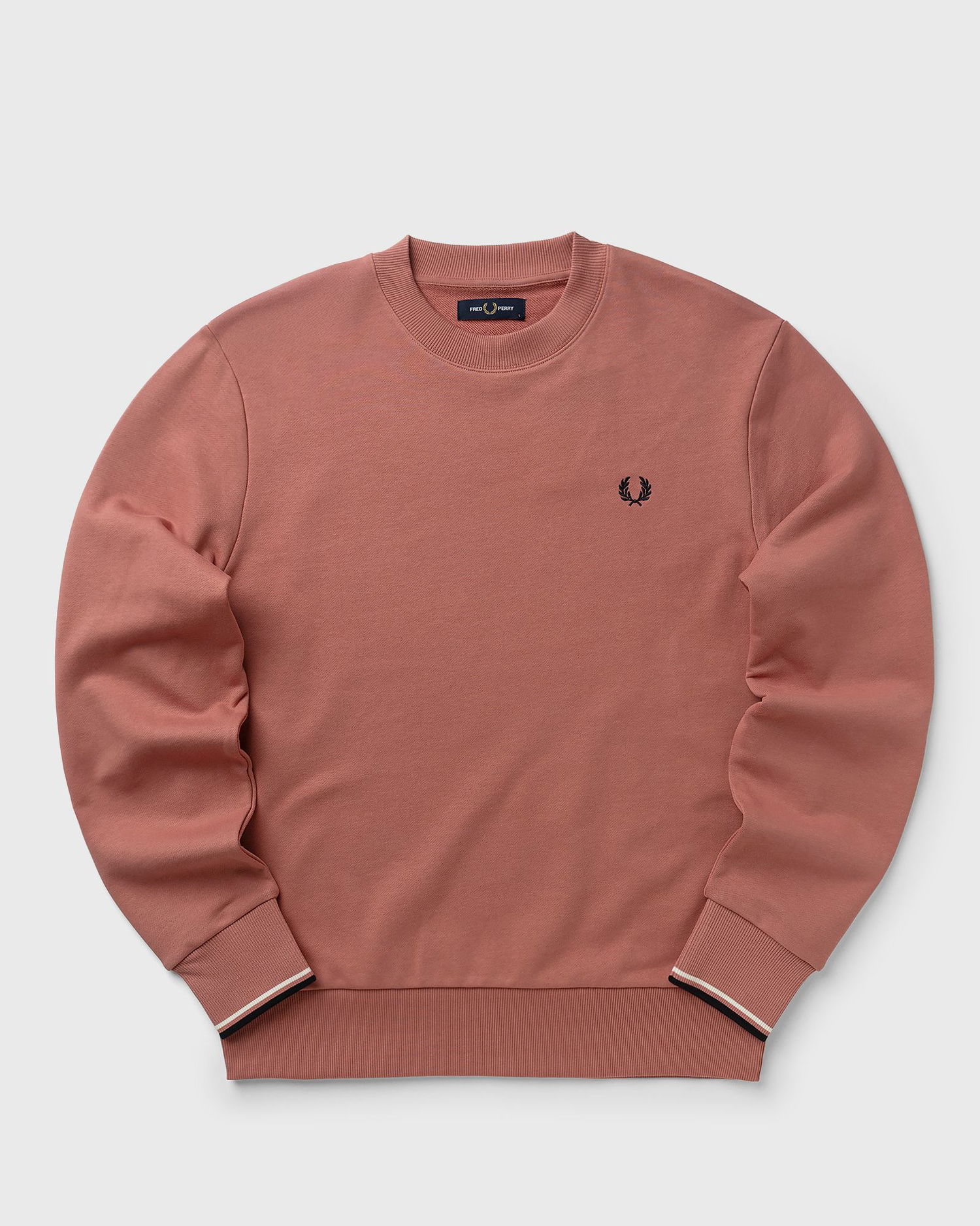 Mikina Fred Perry Fred Perry Crew Neck Sweatshirt Ružová | M7535-X90, 0