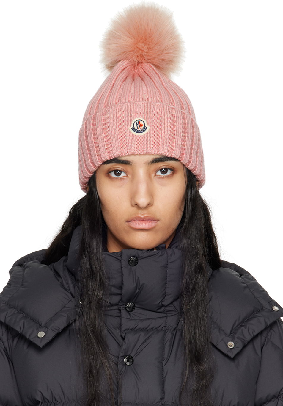 Kulicha Moncler Pink Pom Pom Beanie Ružová | J20933B00027M1131, 0
