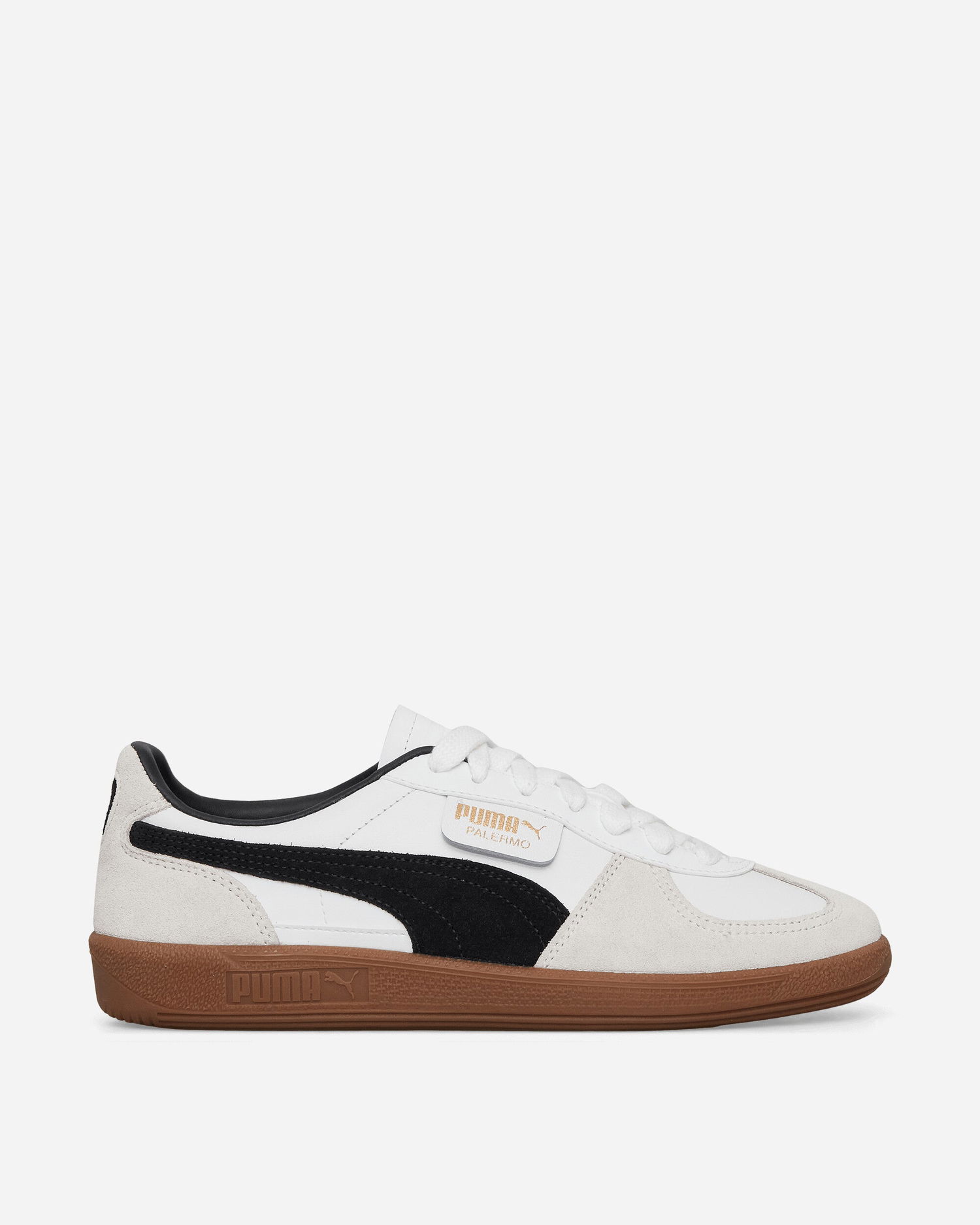 Tenisky a topánky Puma Palermo Leather Vapor Gum Šedá | 396464-01, 1
