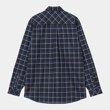 Košeľa Carhartt WIP Carhartt WIP Widmark Long Sleeve Shirt Modrá | I035326_1, 1