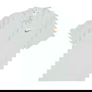 Solid Color Half Zipper Short Sleeve Polo Shirt