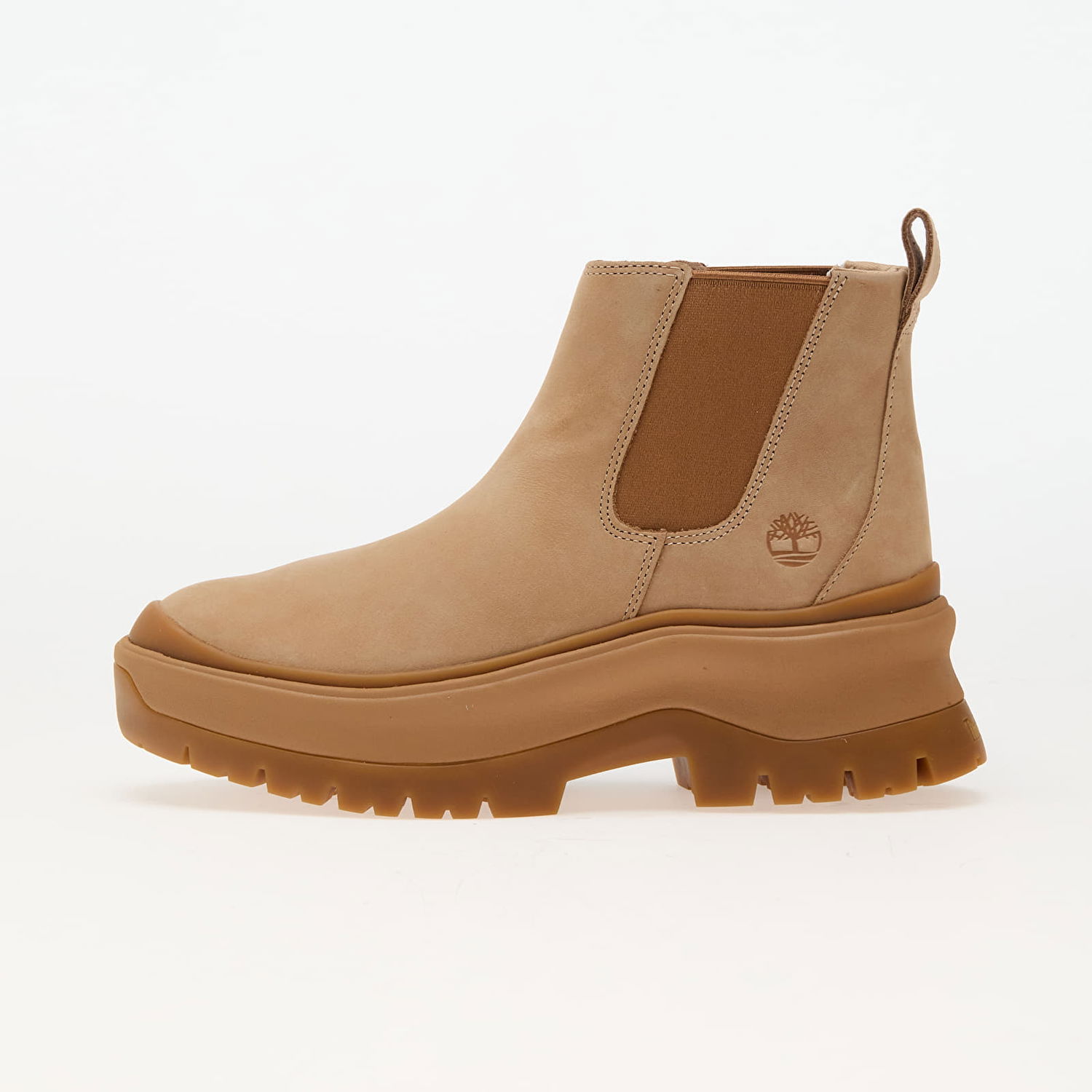 Tenisky a topánky Timberland Carnaby Cool Basic Chelsea Lt Beige Nubuck Hnedá | TB0A28XMEN71, 0