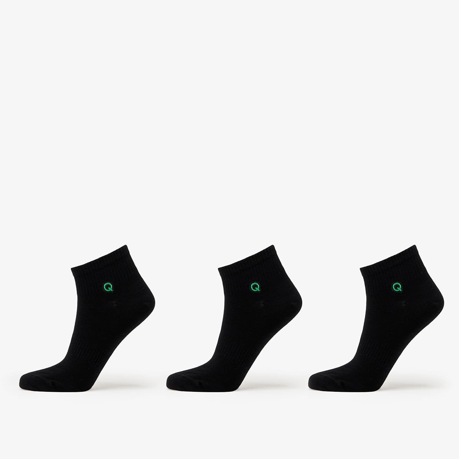 Ponožky Queens Essential Ankle Socks 3-Pack Čierna | QNS_068, 0
