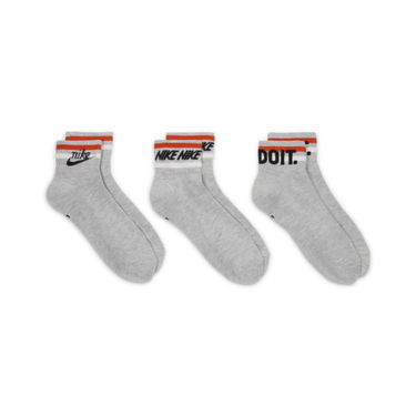 Ponožky Nike Everyday Essential Ankle Socks (3 Pairs) Šedá | DX5080-050, 0