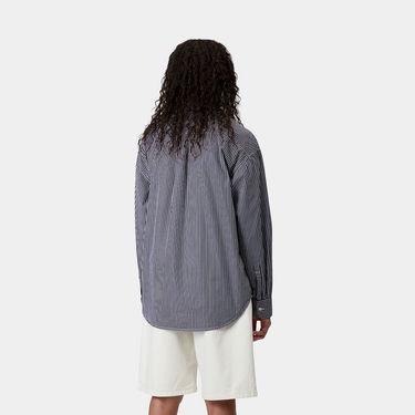 Košeľa Carhartt WIP Carhartt WIP Arvin Long Sleeve Striped Shirt Navy | I034560_2, 2