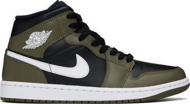 Tenisky a topánky Jordan Air Jordan 1 Mid "Medium Olive" Zelené | DQ8426-092, 1