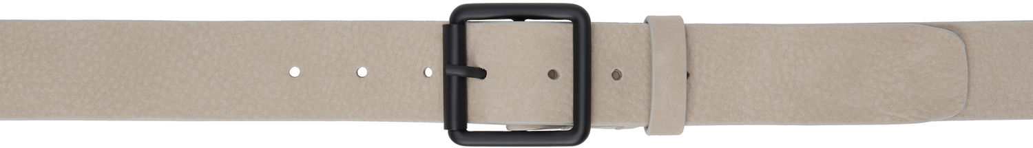 Opasok Studio Nicholson Studio Nicholson Leather Belt Béžová | BELT SNM - 1176, 0