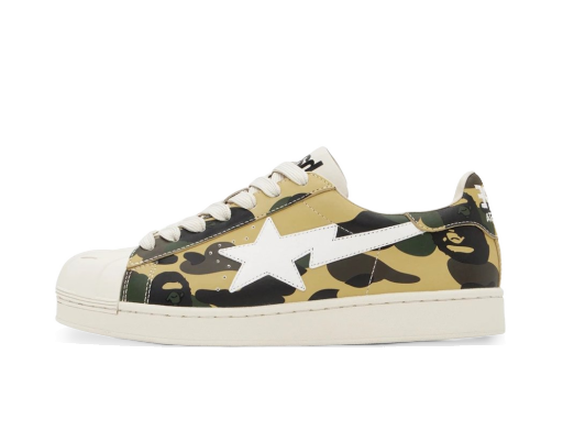 Tenisky a topánky BAPE A Bathing Ape Skull Sta 1st "Camo Yellow" Žltá | 1J20-191-008 YEL