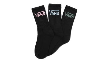 Ponožky Vans Crew Socks 3 Pack Čierna | VN0A49ZFXZG, 1