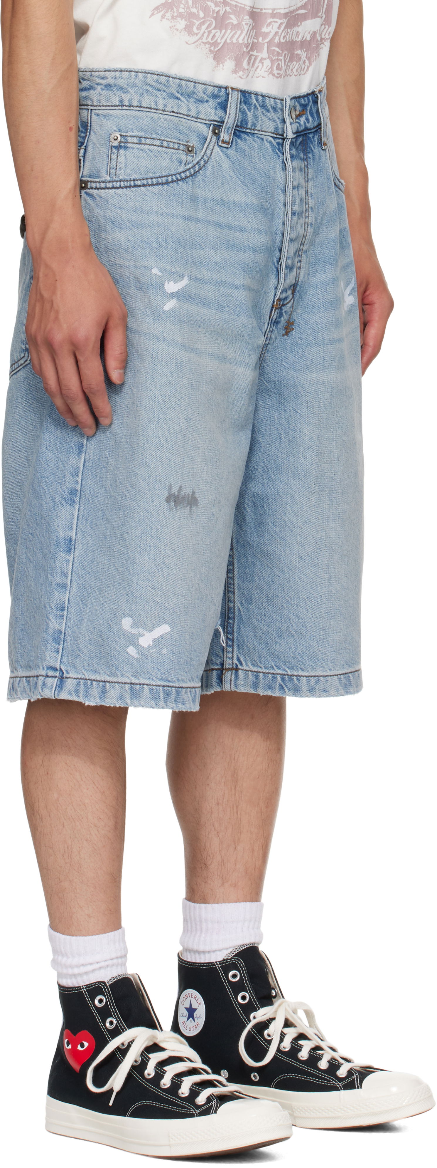Šortky Ksubi Ksubi Maxx Painter Shorts Modrá | MPF25WA002, 1