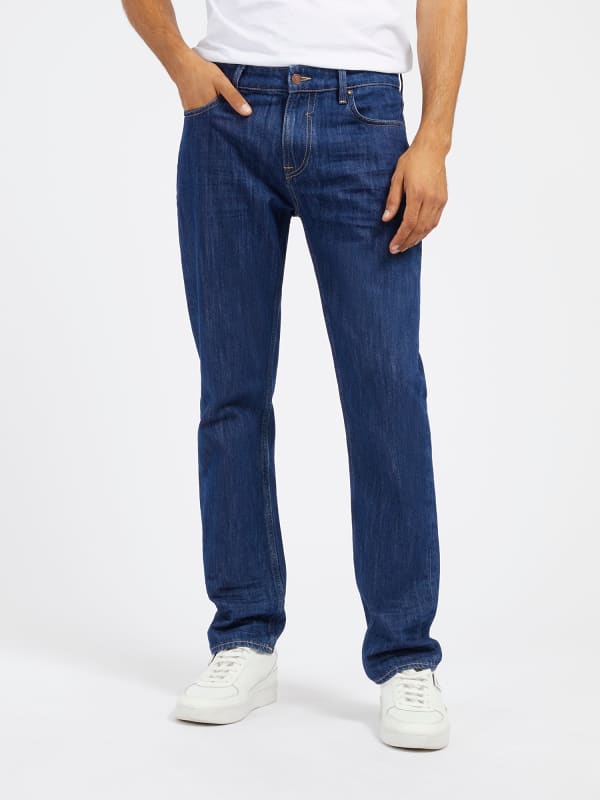 Džínsy GUESS Low Rise Slim Denim Pant Navy | M4RAN2D58R4, 0