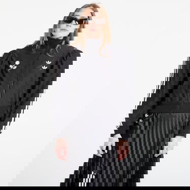 Bunda adidas Originals Puff Sleeve Track Jacket x Willy Chavarria Čierna | KD9353, 0