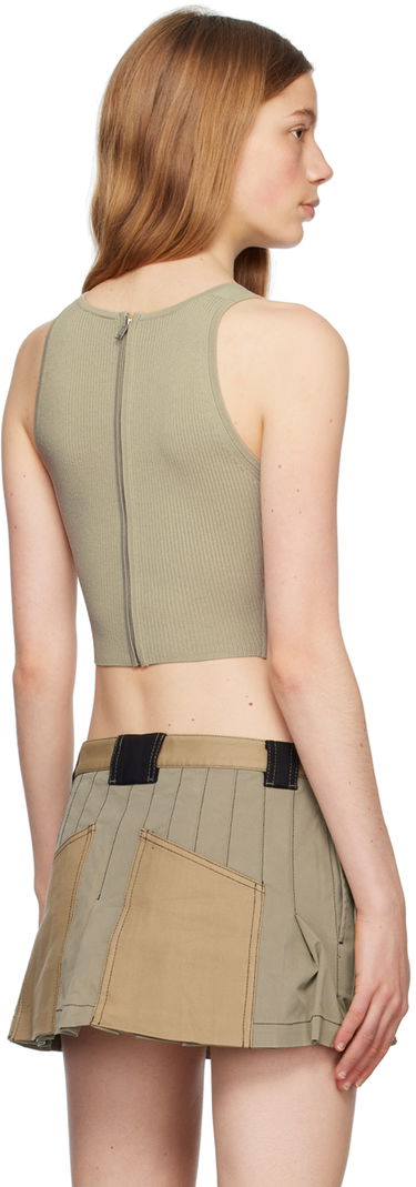 Tielko Dion Lee Sport Corset Tank Top Zelené | A7720P23, 2