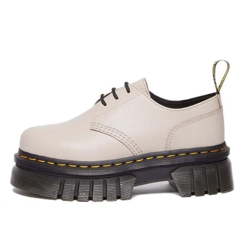 Tenisky a topánky Dr. Martens Audrick Nappa Lux Leather Platform Béžová | 27147348