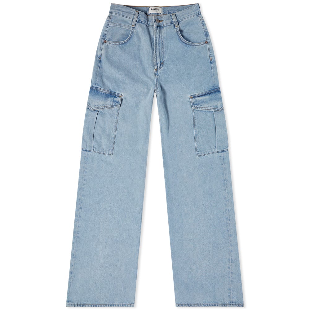 Džínsy AGOLDE Minka Cargo Jeans Modrá | A9117-1463, 0