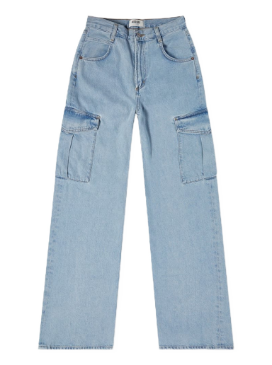 Džínsy AGOLDE Minka Cargo Jeans Modrá | A9117-1463