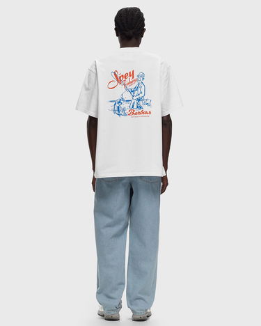 Tričko Barbour T-Shirt Heritage + Bayard OS Graphic Biela | MTS1337WH11, 1
