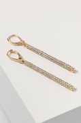 Crystal Linear Drop Earrings