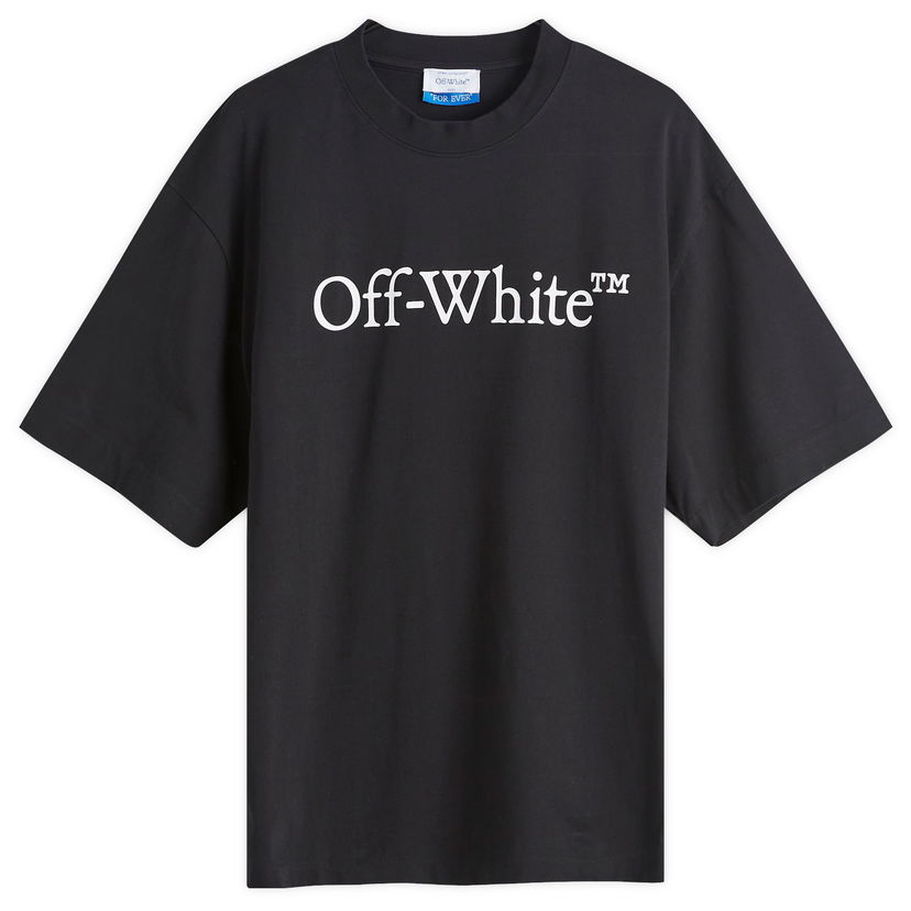 Tričko Off-White Bookish Skate T-Shirt Čierna | OMAA120C99JER0081001