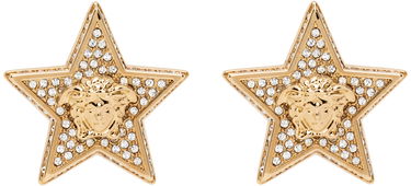 Náušnice Versace Star Earrings Béžová | 1009864_1A00621, 0