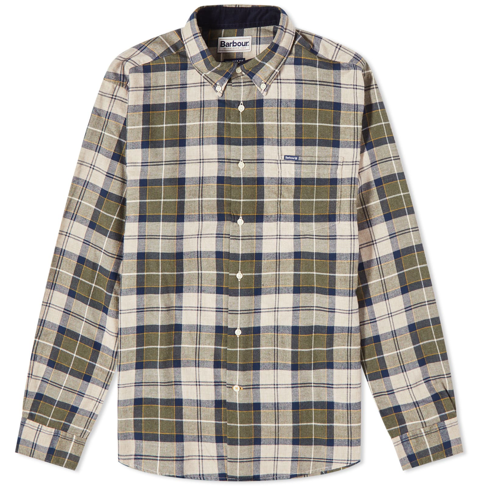 Fortrose Tailored Plaid Flannel Shirt